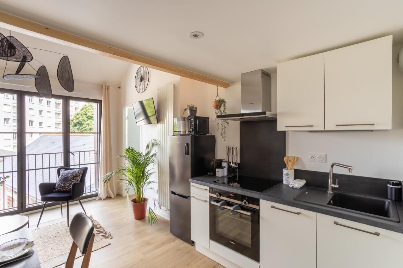 Le Saint Martin Bis - Bel Appartement Moderne Et Confortable Rennes Exterior photo